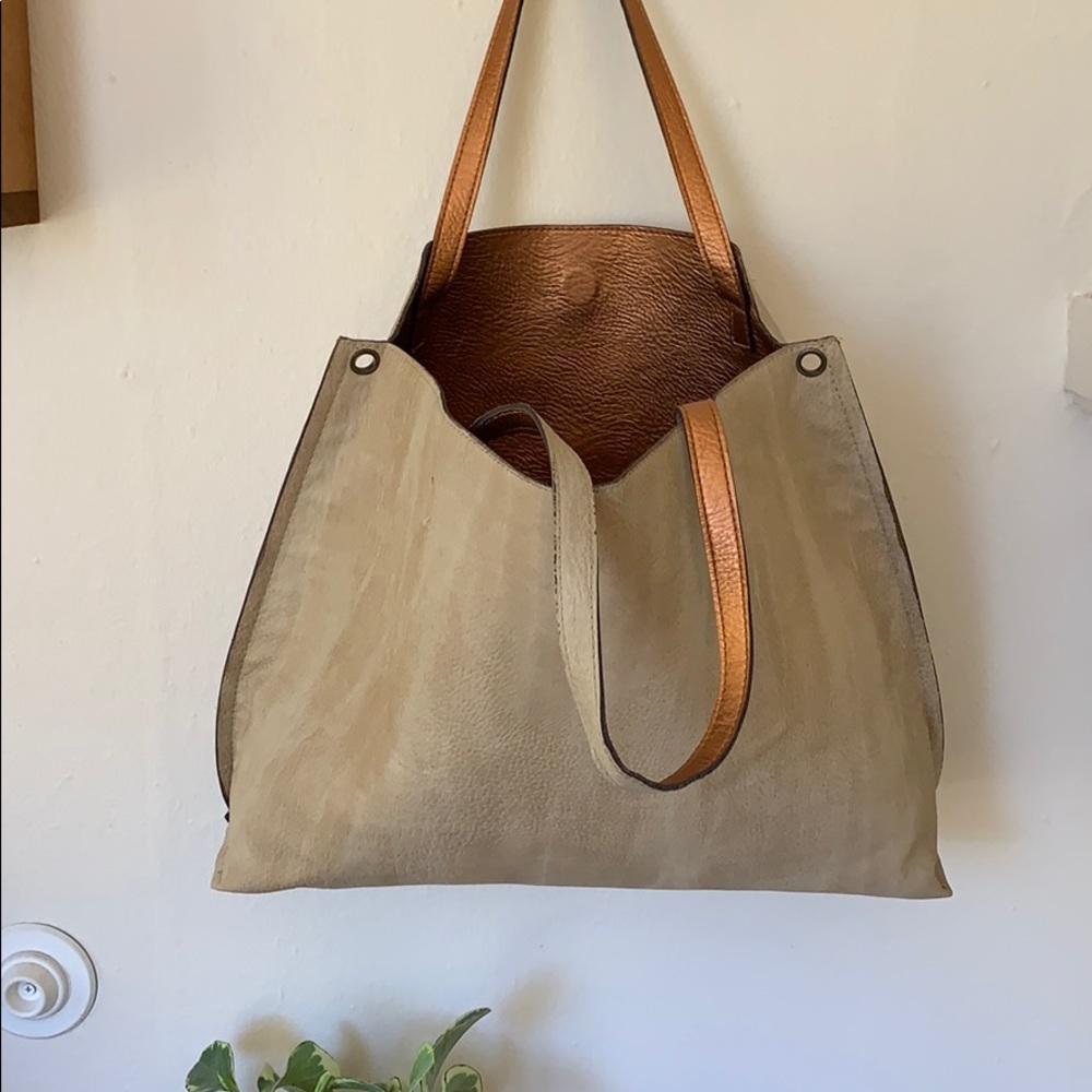 Free people Tote and matching laptop bag